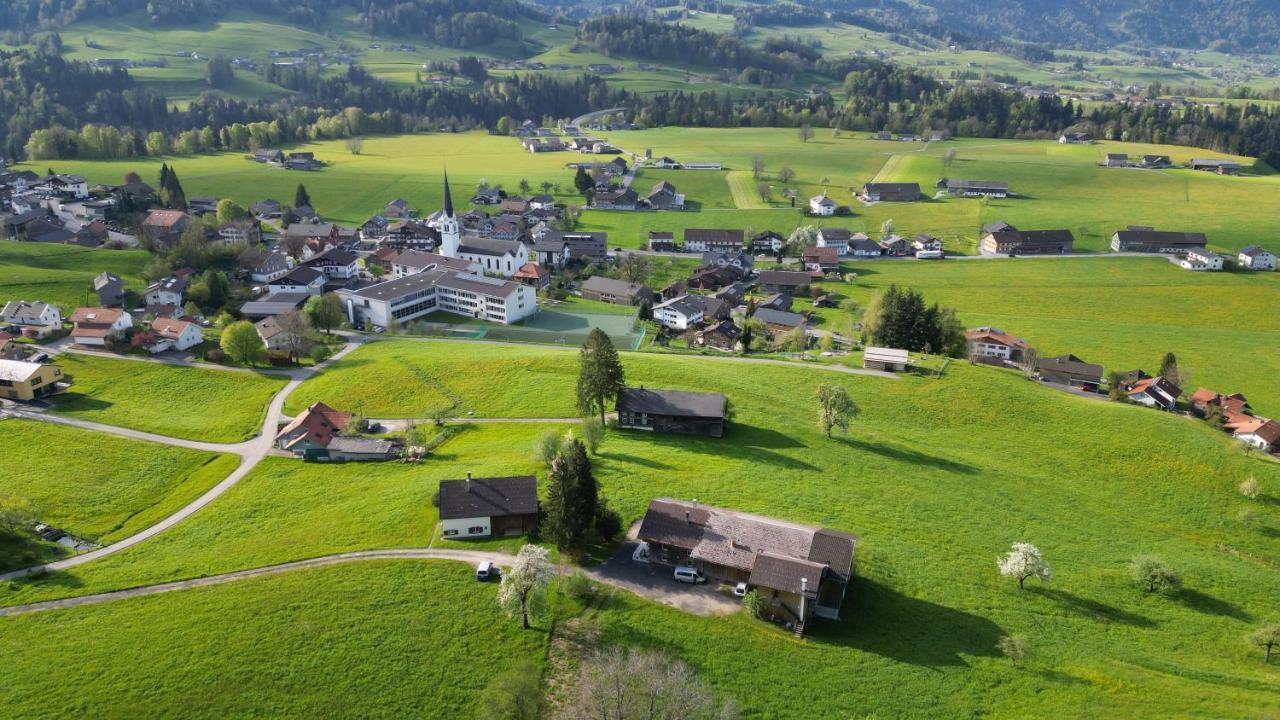 Bergoase Hohenegg Villa Lingenau Bagian luar foto