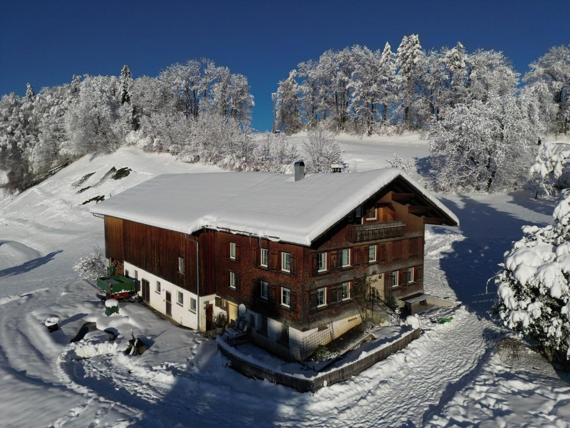 Bergoase Hohenegg Villa Lingenau Bagian luar foto